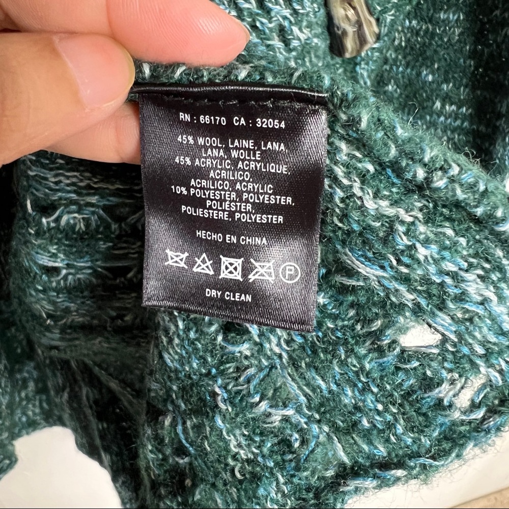 Anthropologie Rosie Neira Alldays Marbled Cardigan Size S - Picture 13 of 14
